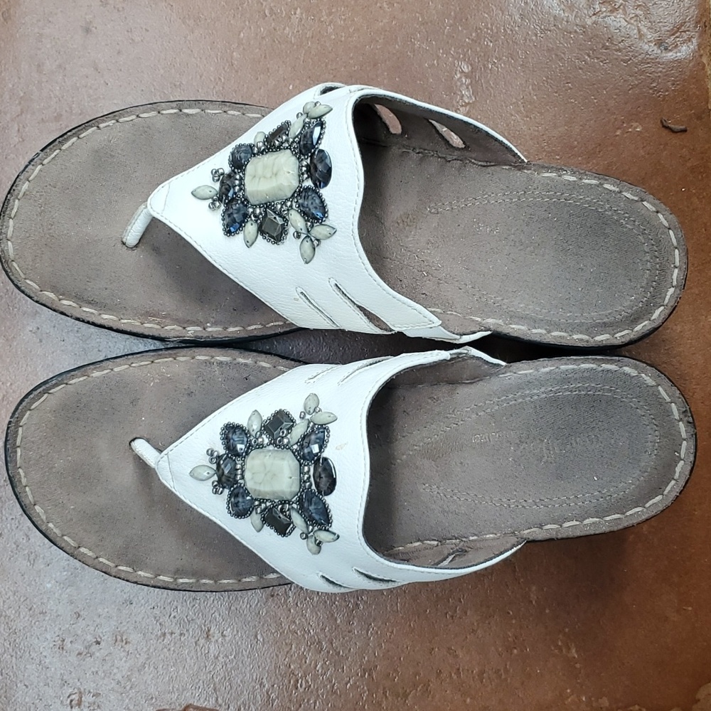 NATURAL SOUL Jewelled Embellished Sandals Size 9 - Picture 9 of 11